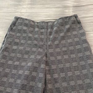 🔥NWT🔥 Express Mid Rise Houndstooth Trousers Women's size L